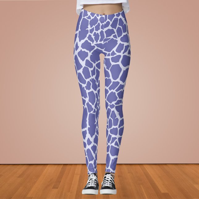 Leggings Impression de girafe périphérique (Créateur téléchargé)