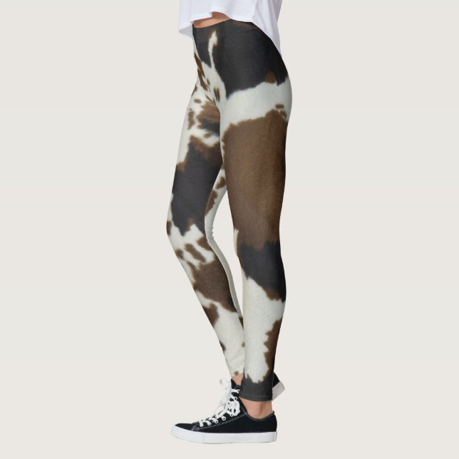 Leggings Impression de la vache (Gauche)