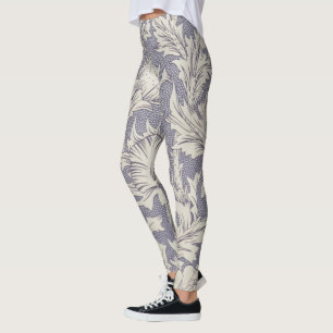 Leggings Impression de papier peint Horn Poppy de William M