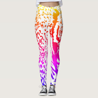 Leggings Impression de tigre
