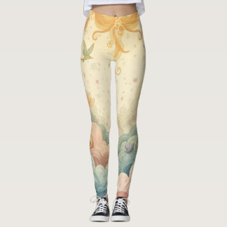 Leggings Impression d'esthétique artistique fantastique rêv