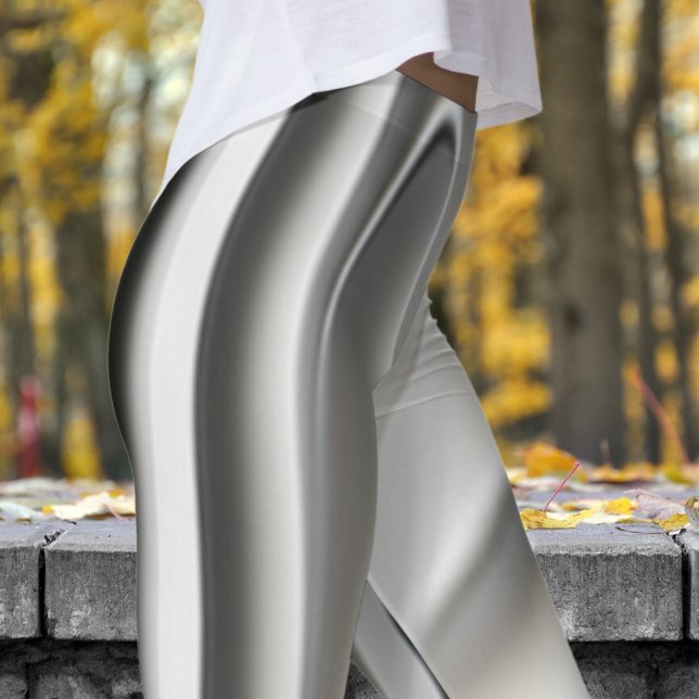 Leggings Impression en acier moulé lisse (Molten Steel)