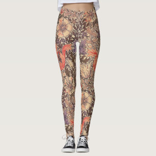 Leggings Impression florale vintage gracieuse