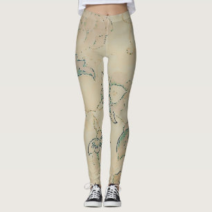 Leggings Impression Prizzy - Unique Tan Désert
