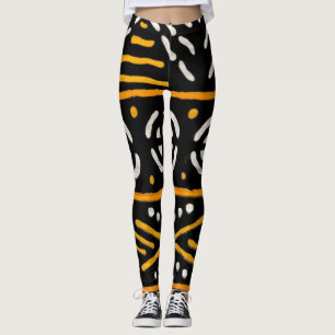 Leggings Imprimerie africaine