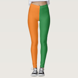 Leggings in den Flaggenfarben von Frauen in Irland