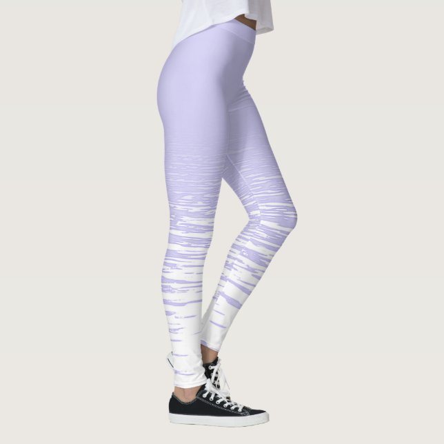 Leggings in den hellen Lavendelschatten (Rechts)