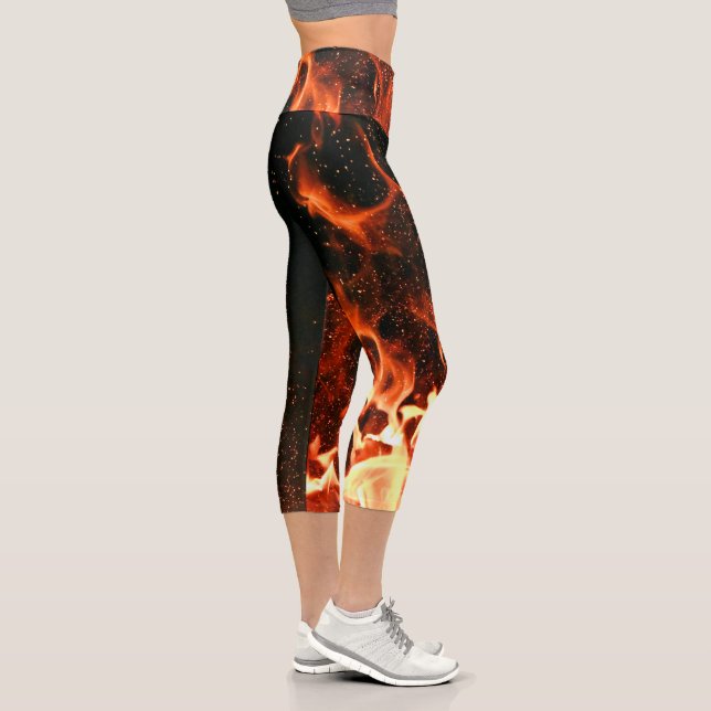 Leggings in Flammen (Rechts)