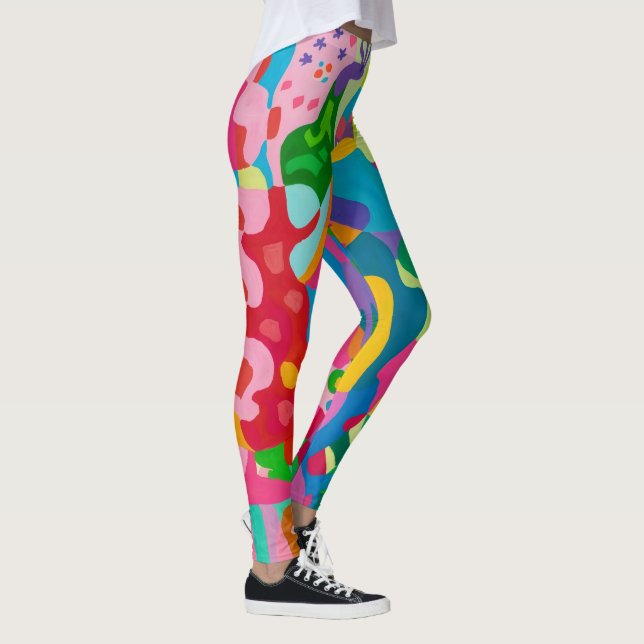 Leggings in Frauenfarben (Rechts)