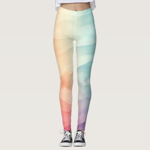 Leggings in Pastellfarbe