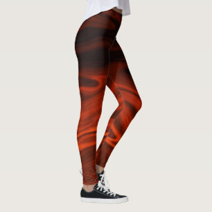 Leggings Incendie liquide par Shirley Taylor