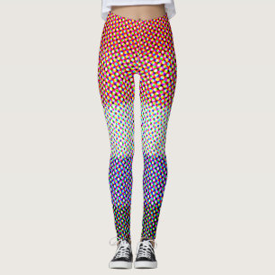Leggings Indicateur de fierté cupioromantique Abstraite