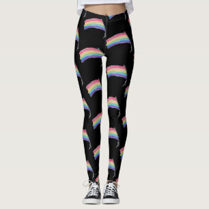 Leggings Indicateur de la fierté arc-en-ciel