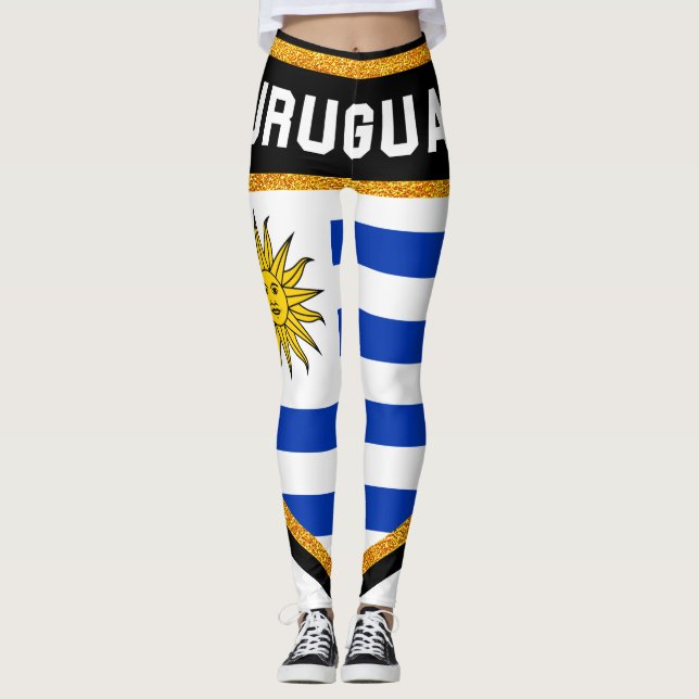 Leggings Indicateur Uruguay (Devant)