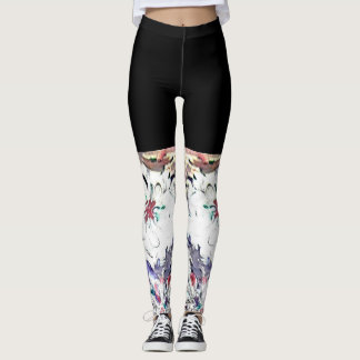 Leggings Indigo et noir