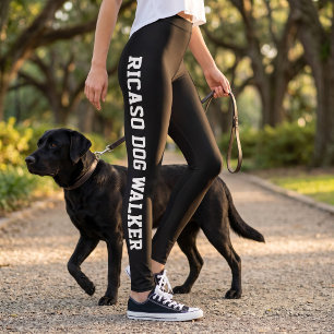 Leggings Informations d'entreprise personnalisées sur mesur