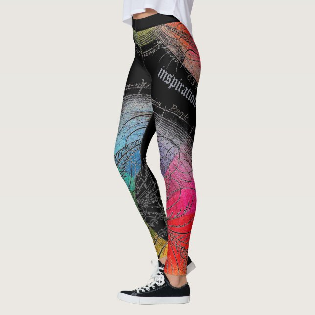 Leggings Inspiration arc-en-ciel 2.0 (Gauche)
