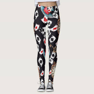 Leggings Inspiré Par Alice In Wonderland