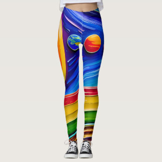 Leggings inspirés par la cosmique