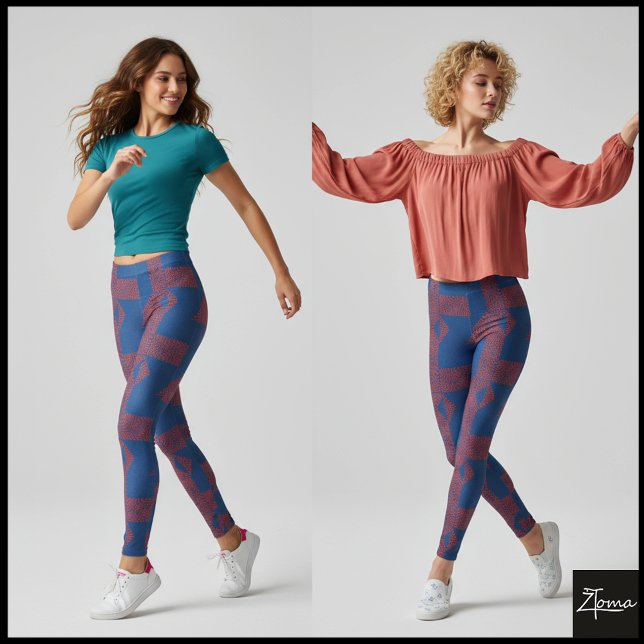 Leggings Interférence de vague (Créateur téléchargé)
