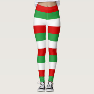 Leggings Iran - Couleurs du drapeau national horizontales