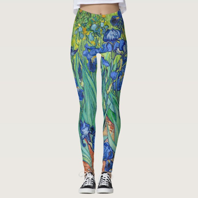 Leggings Iris par Van Gogh (Devant)