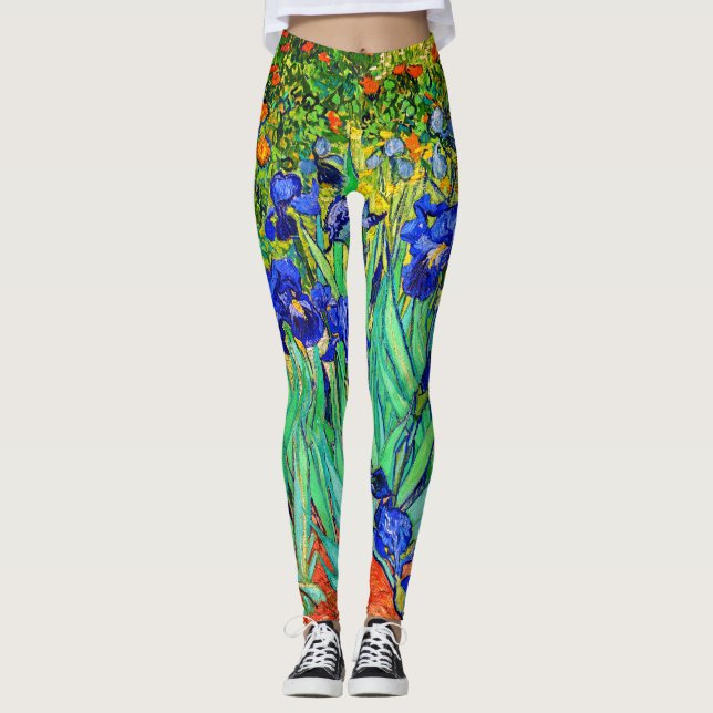 Leggings Irises de Vincent Van Gogh (Devant)