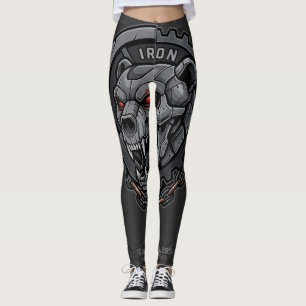 Leggings Iron Impitoyable Endurance Hardcore Mentalité de