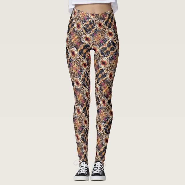 Leggings Jacquard Hot Yoga (Devant)
