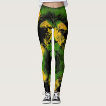 Jamaica Lion Flag Proud Jamaicans