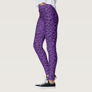 Leggings Jambes de chauves-souris d'Halloween