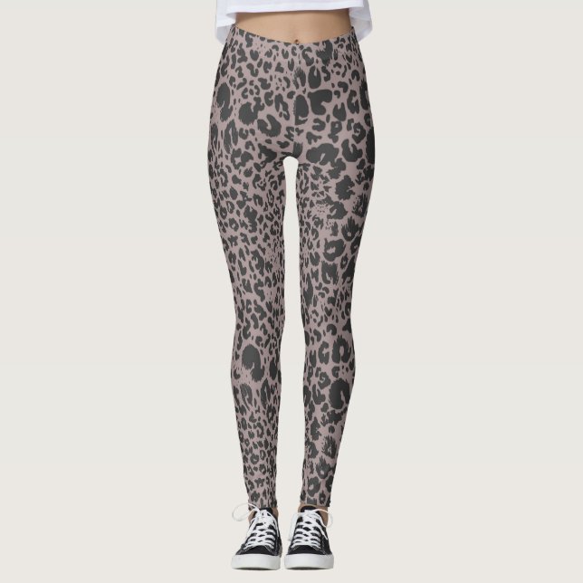 Leggings Jambes de femmes Posters de animaux au chocolat de (Devant)