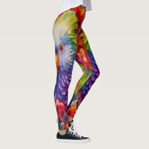 Leggings Jambes de perroquets chiches - Plutôt