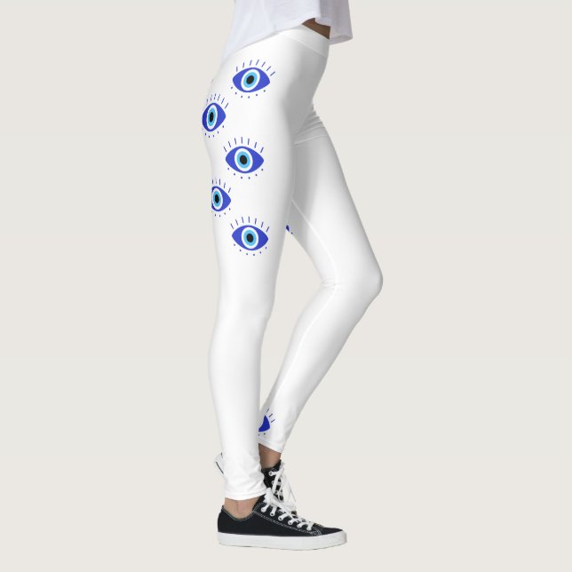 Leggings Jambes des yeux maléfiques femmes (Droite)