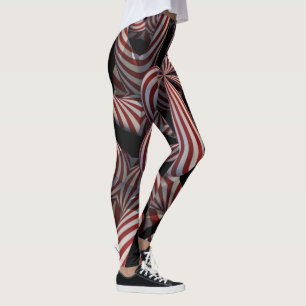 Leggings Jambes factices tordues de menthe