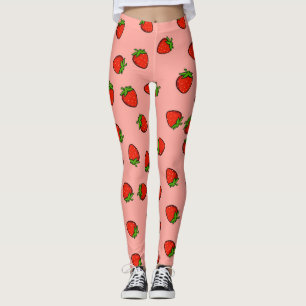 Leggings jambières de fraise