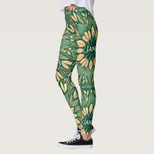 Leggings JANE ~ Fête des mères ~ Vert ~ Vert