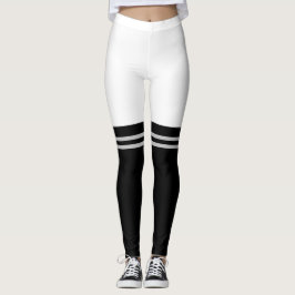 Leggings - Japanische Kniesocken mit hoher Imitat
