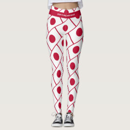 Leggings JAPON Texte personnalisé EXÉCUTEZ VOTRE PROPRE Dra