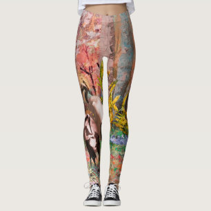 Leggings JAPONAIS CRANSE "Soleil levant"