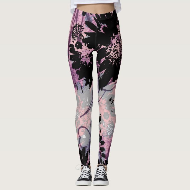 Leggings Jardin de clair de lune (Devant)