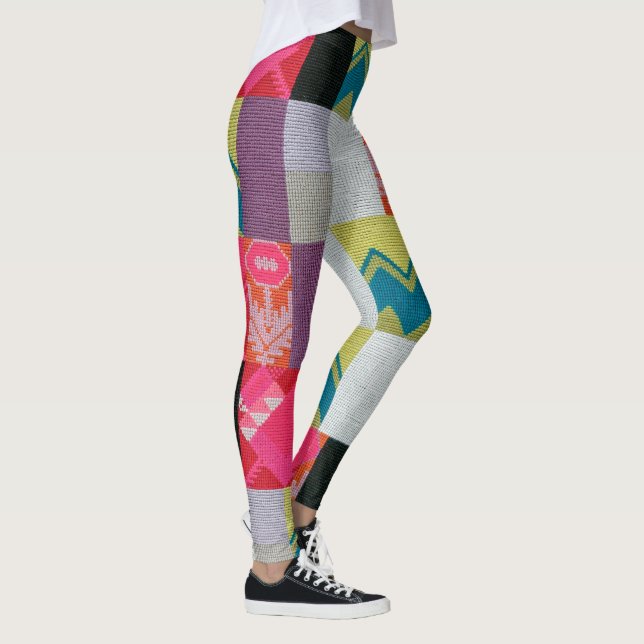 Leggings Jardin des fleurs du Dada | Sophie Taeuber-Arp | (Droite)