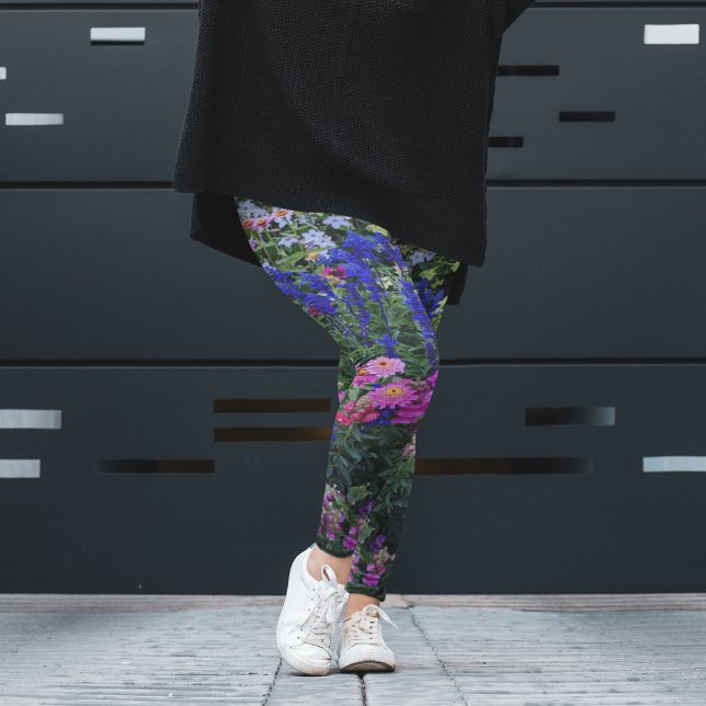 Leggings Jardin d'été coloré Floral (In Situ)