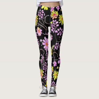 Leggings Jardin fleuri
