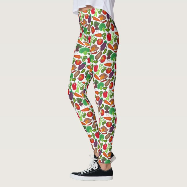 Leggings Jardin végétal Produire Légumes de marché écologiq (Gauche)