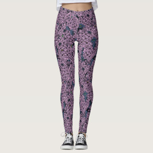 Leggings Jardin Violet Lilac