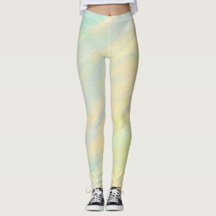 Leggings Jaune Et Turquoise