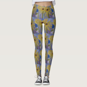 Leggings Jaunes Hégros de tournesol