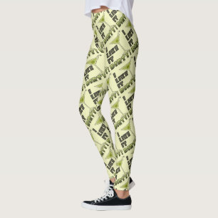 Leggings JE L'AIME SALE ! Humour sale de cocktail de