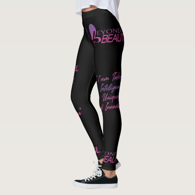 Leggings Je suis talentueux, intelligent, unique et innovan (Gauche)